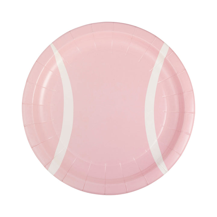 Plato Bola de Tennis Rosa