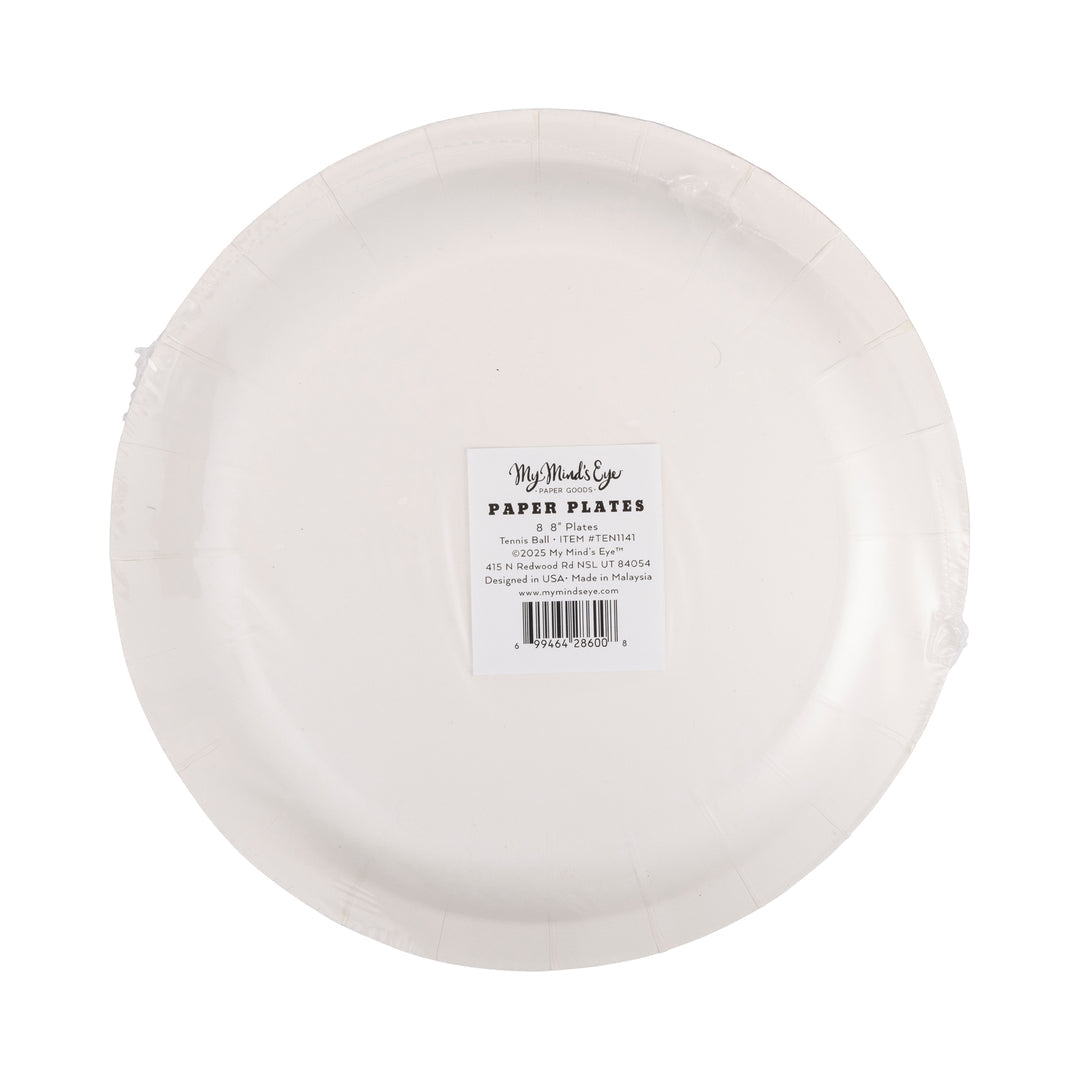 Plato Bola de Tennis Rosa
