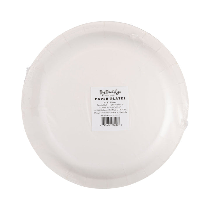 Plato Bola de Tennis Rosa