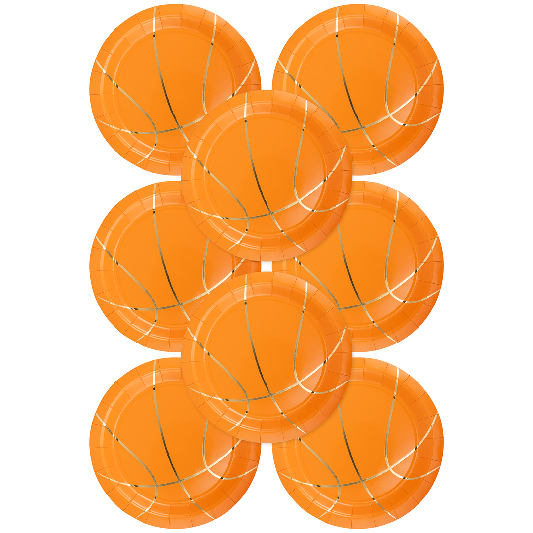 Plato Grande Balón Baloncesto