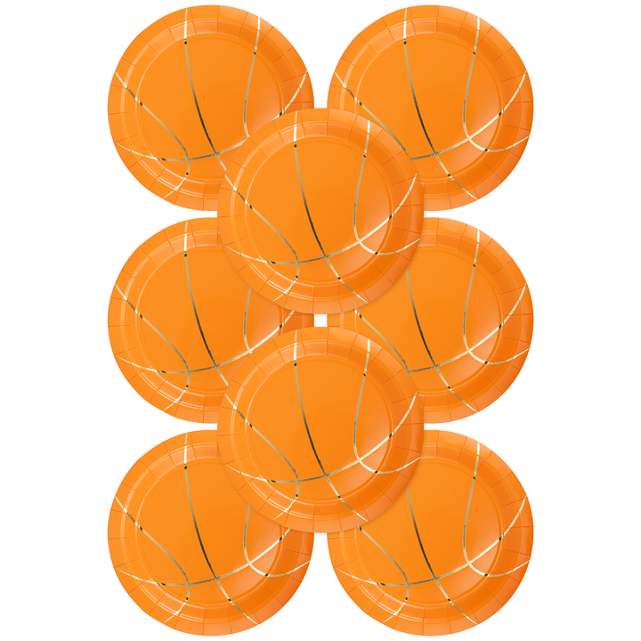 Plato Grande Balón Baloncesto