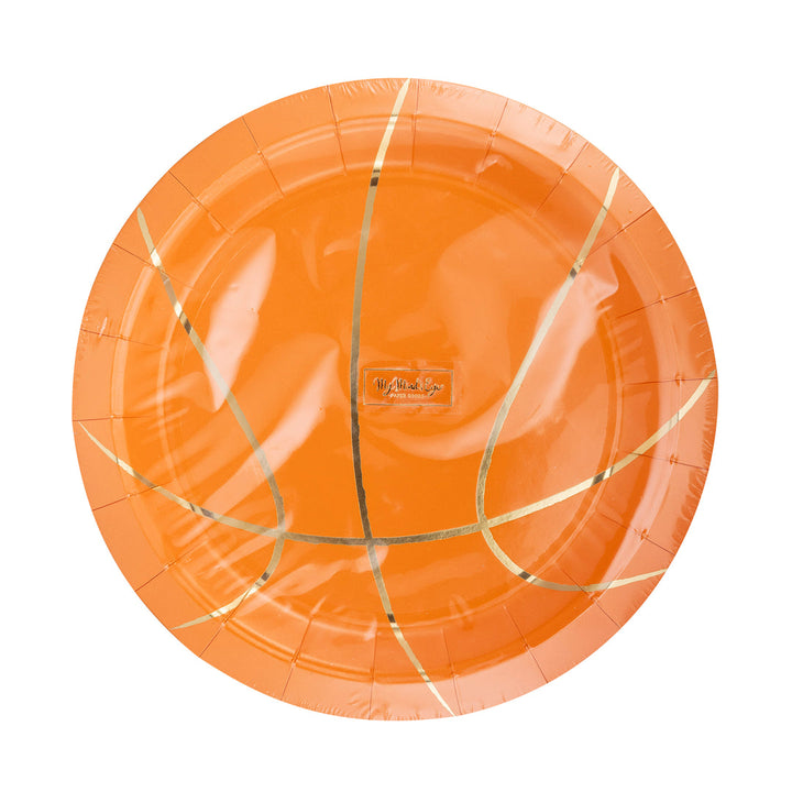 Plato Grande Balón Baloncesto