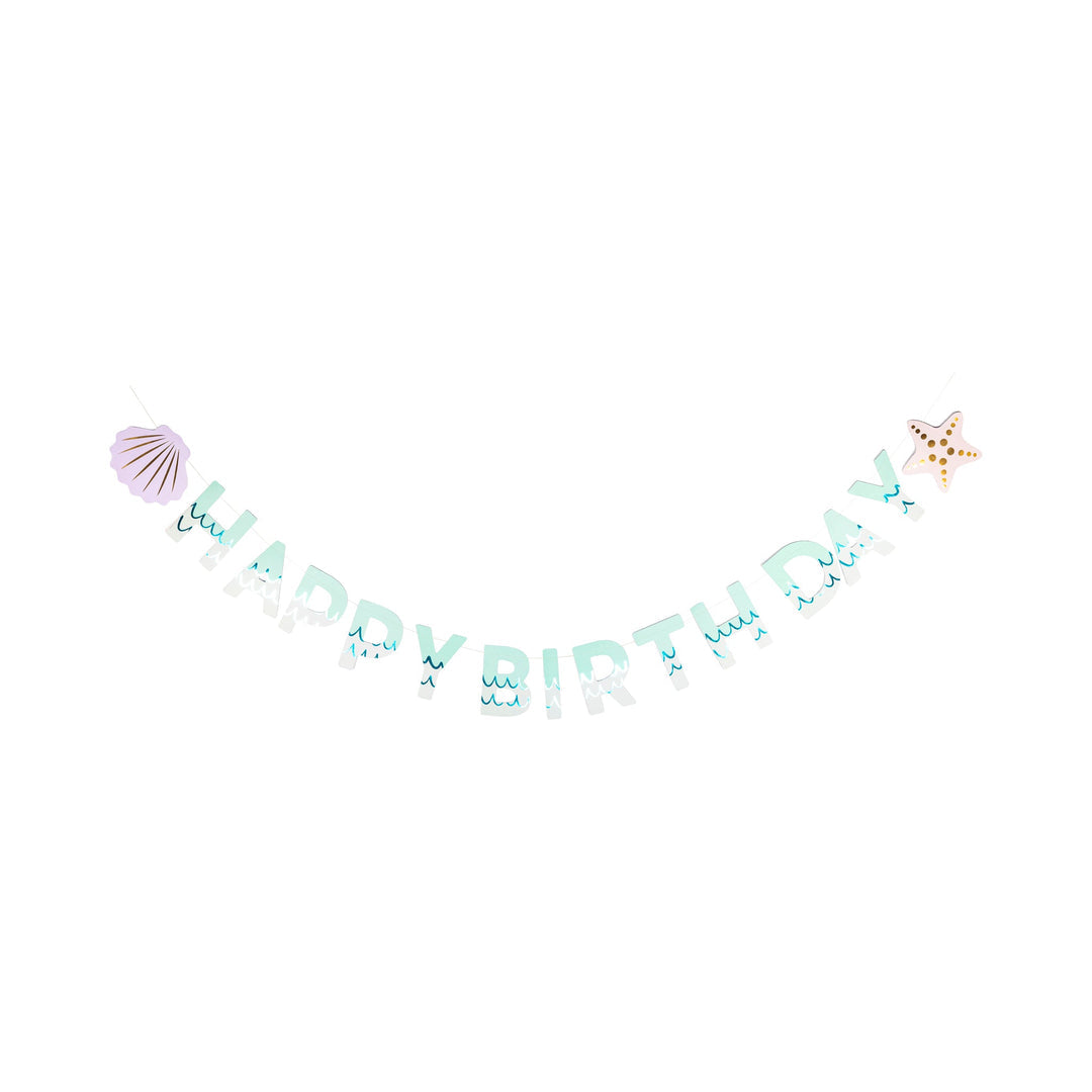 GUIRNALDA HAPPY BIRTHDAY UNDER THE SEA
