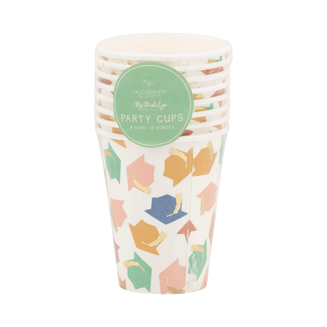 Vaso Sombrero Graduación 12 Oz
