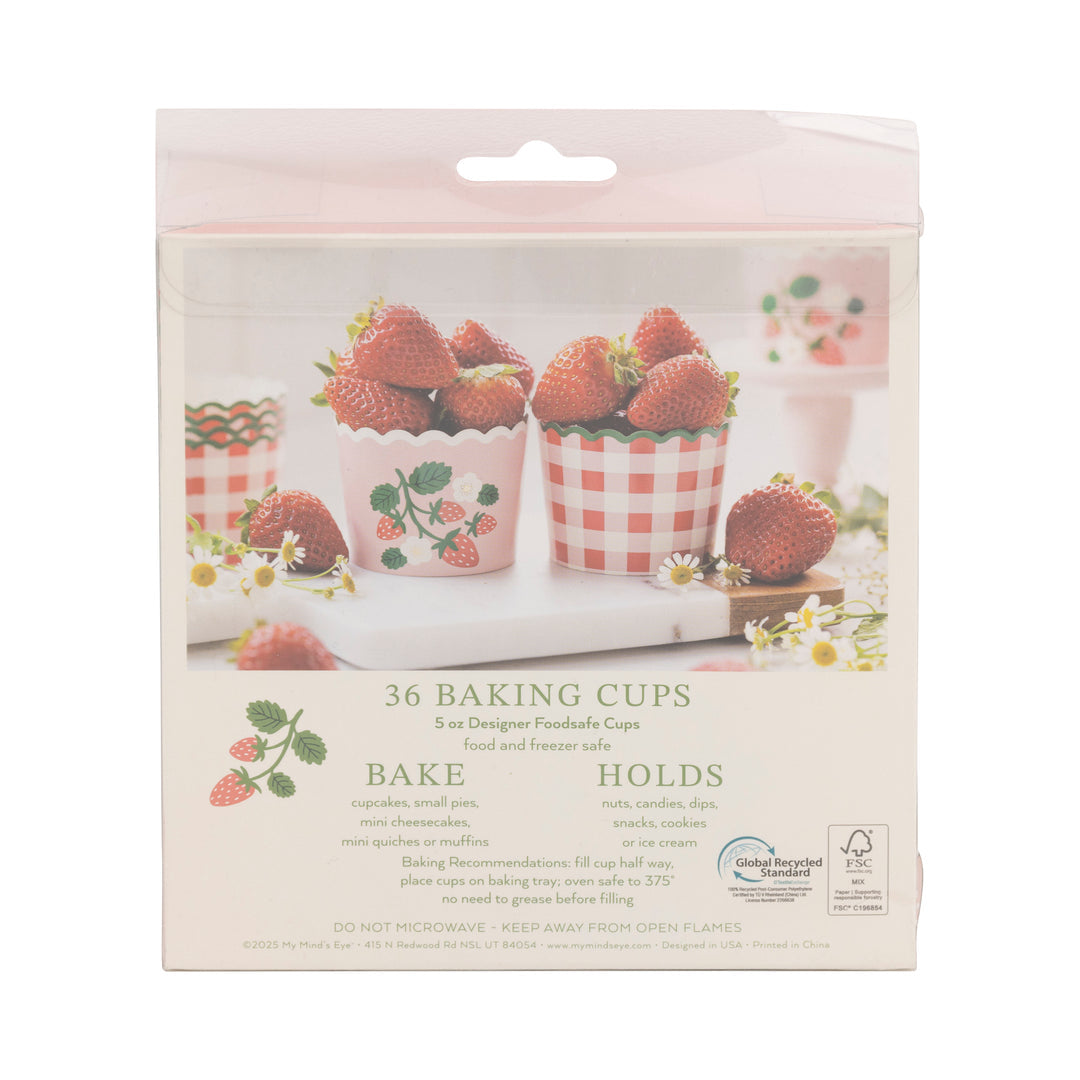 Cupcake  Fresas Ghimgam