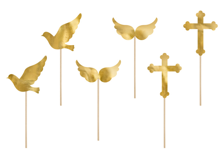 Cake Toppers "Primera comunión" 6 pz