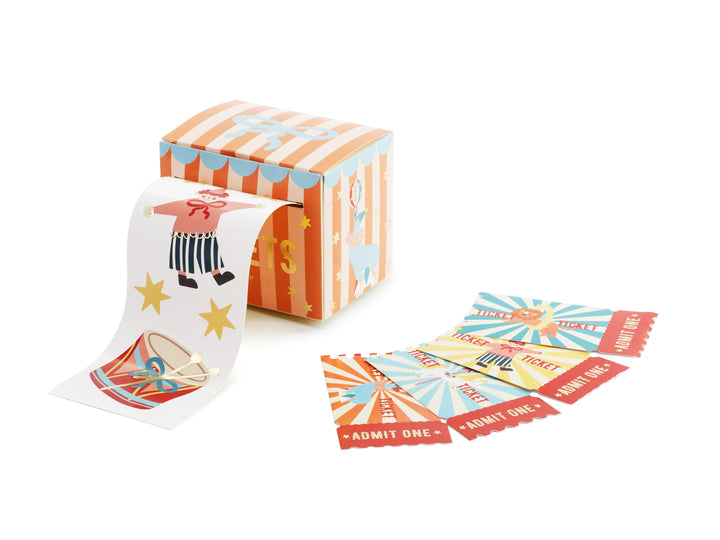 Caja de stickers "Circo Mix"