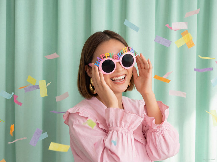 Gafas Happy Birthday Rosa