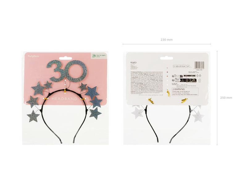 Diadema "30 años"