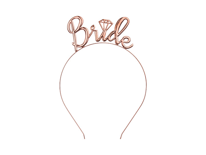 Diadema Bride Oro Rosa