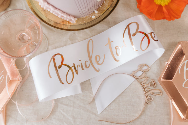Diadema Bride Oro Rosa