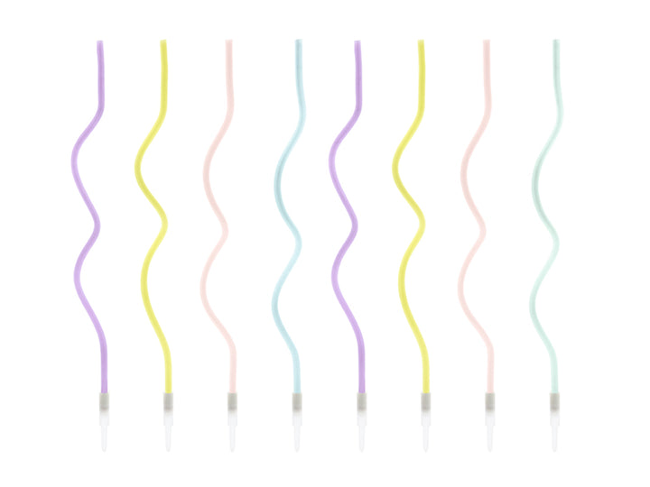 Vela Curl Multicolor 8 Uds