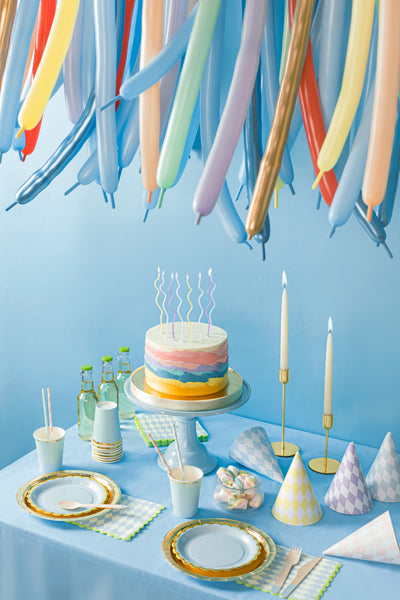 Vela Curl Multicolor 8 Uds