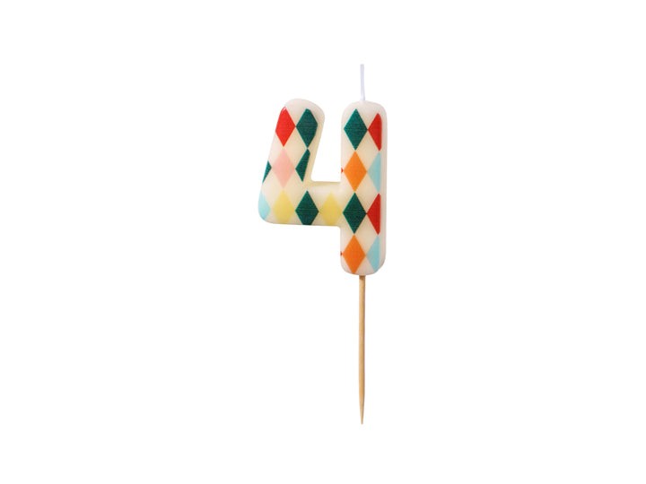 Velas Número 1-9 "Rombos"