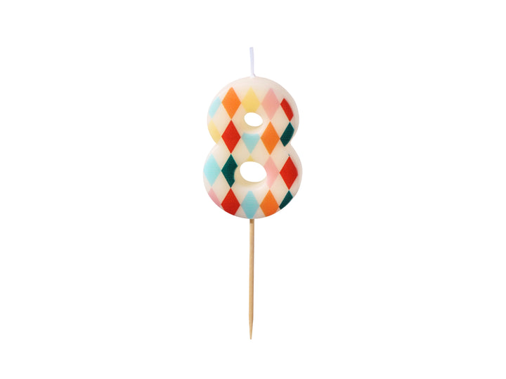 Velas Número 1-9 "Rombos"
