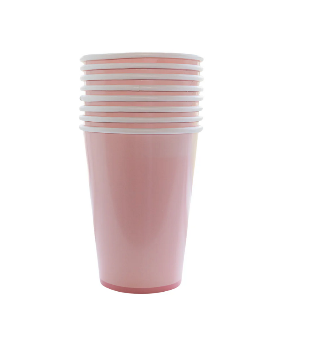 Vaso Rosa Pétalo, 8 Uds
