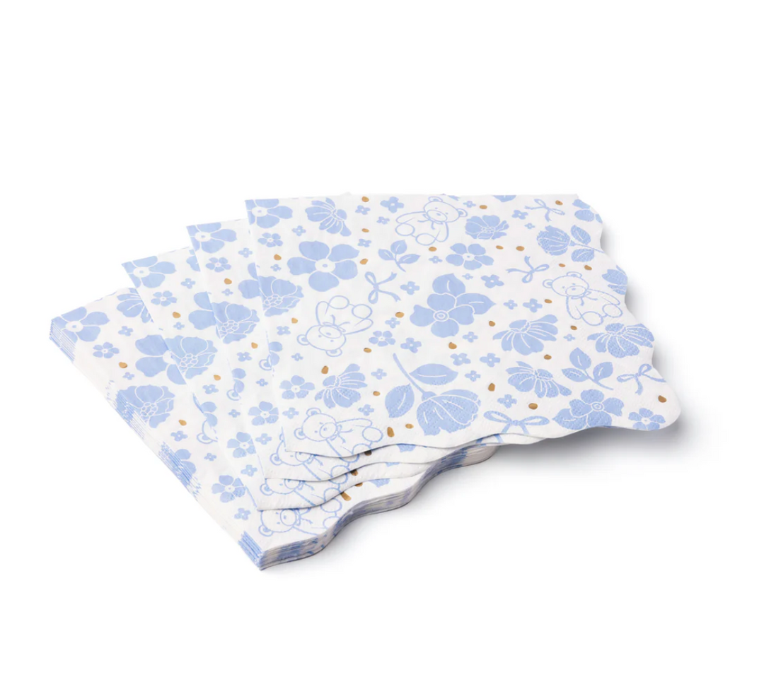 Servilleta Grande Osito Azul, 20 Uds