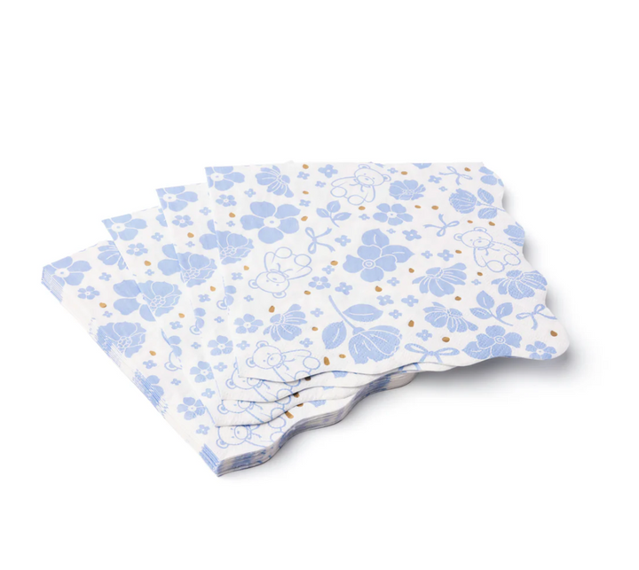 Servilleta Grande Osito Azul, 20 Uds
