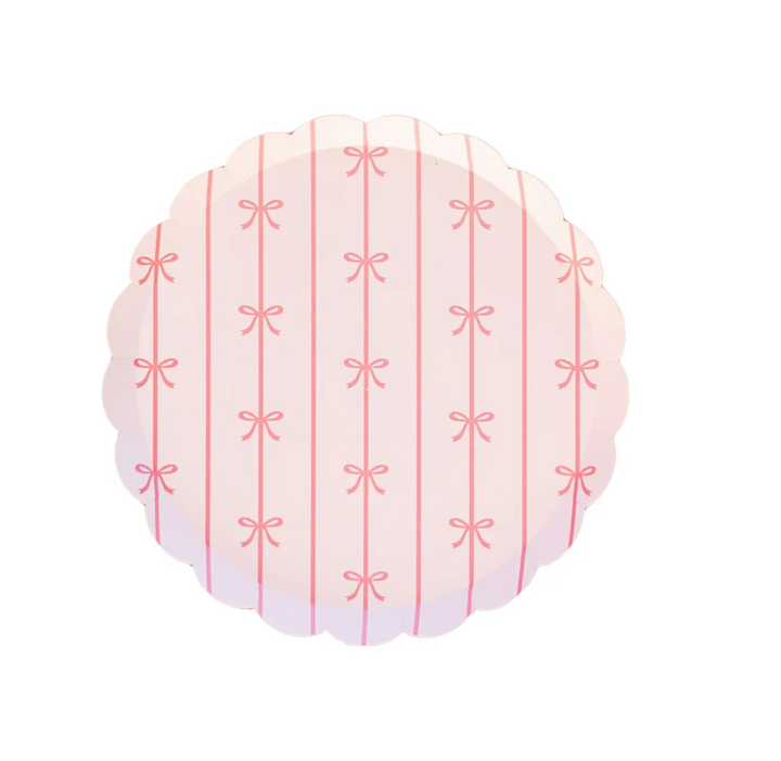 Plato Lazo Rosa, 8 Uds