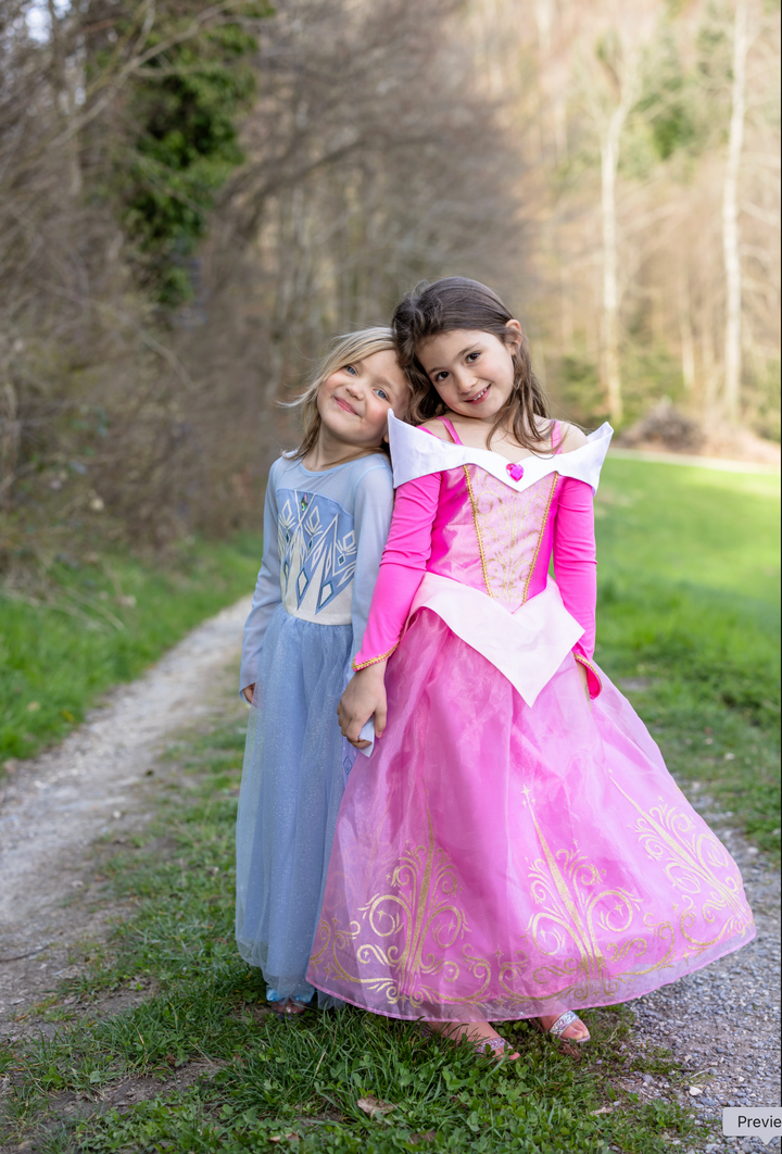 Vestido de Princesa Bella Durmiente