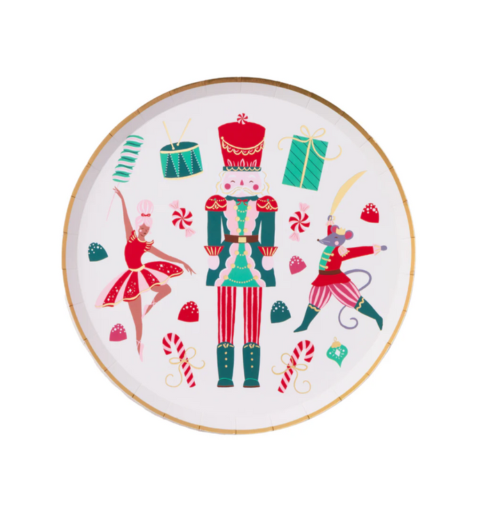 Plato postre Cascanueces