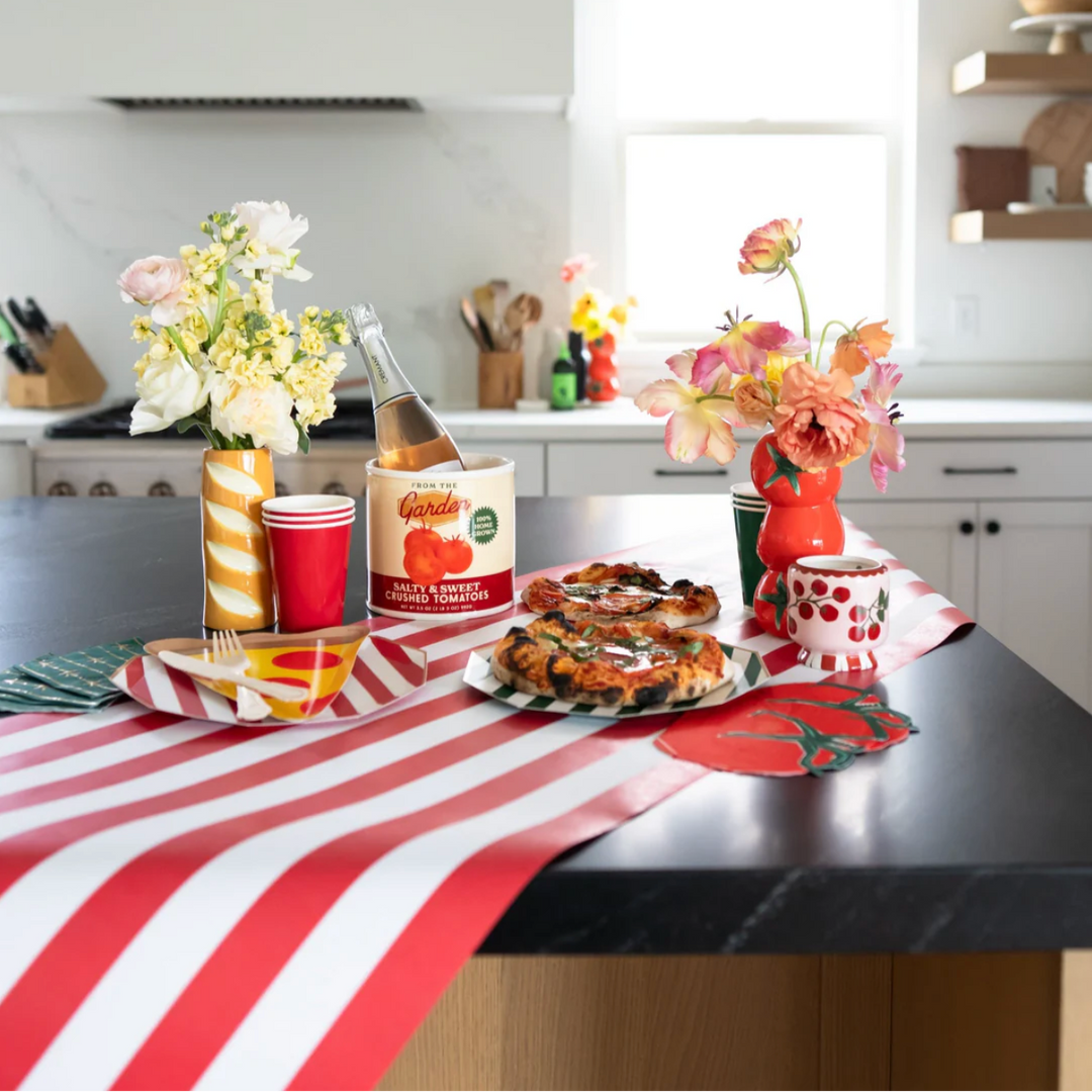 Camino de Mesa Cabana Rojo Cereza