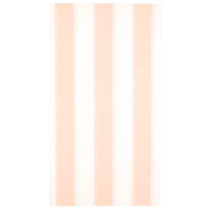 Servilleta Invitado A rayas Cabana Melocotón 20 Uds