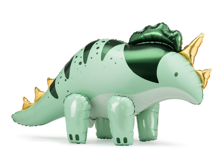 Globo Foil standing Triceratops Verde XL