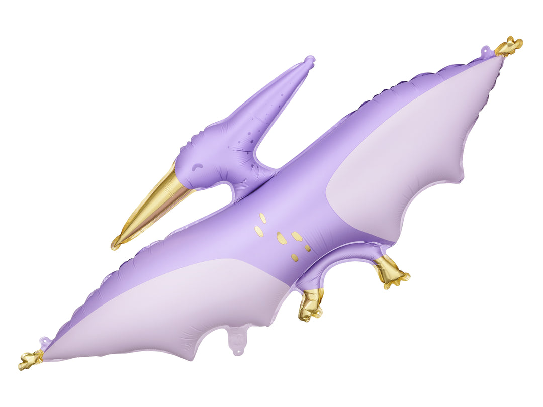 Globo Foil "Pterodáctilo Lila" XL