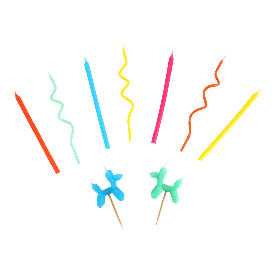 Velas Balloon Dog 9 Uds