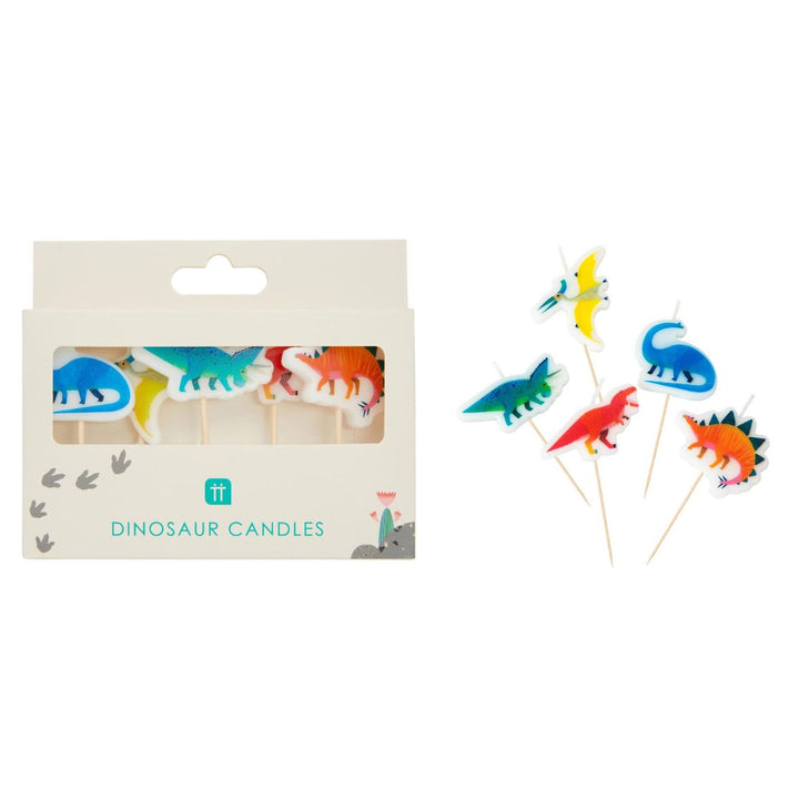 Velas Dino 5 Uds